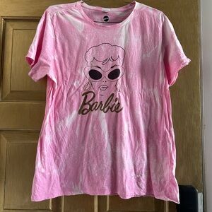 Bleach Dyed Barbie Shirt